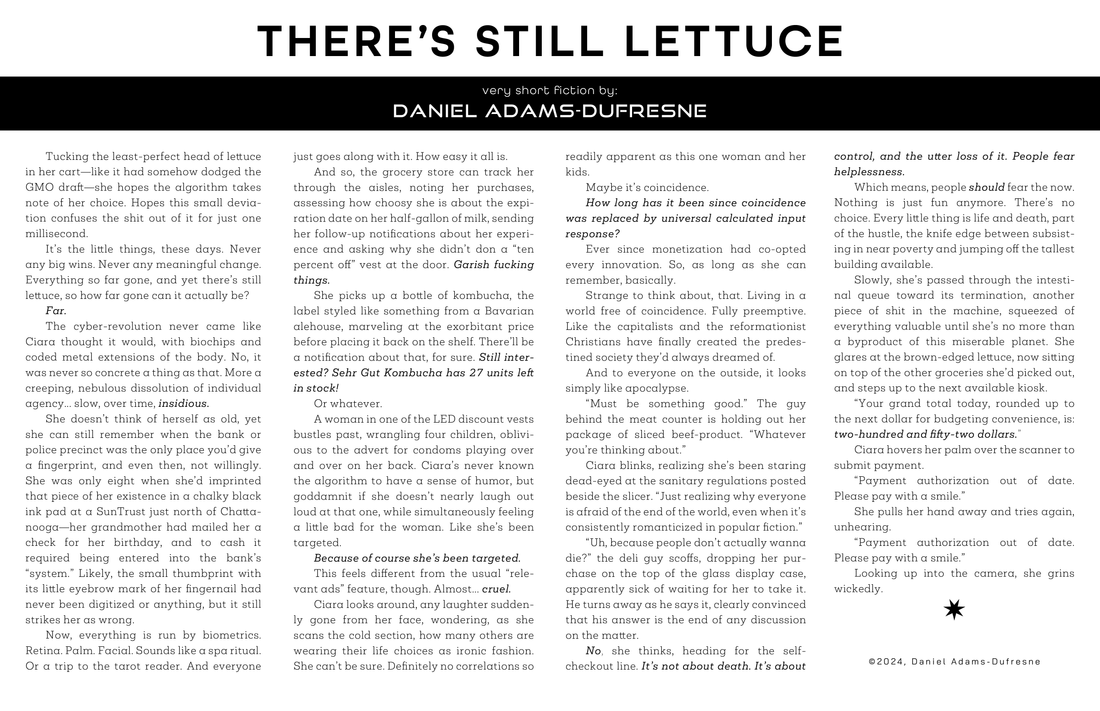 THERE'S STILL LETTUCE